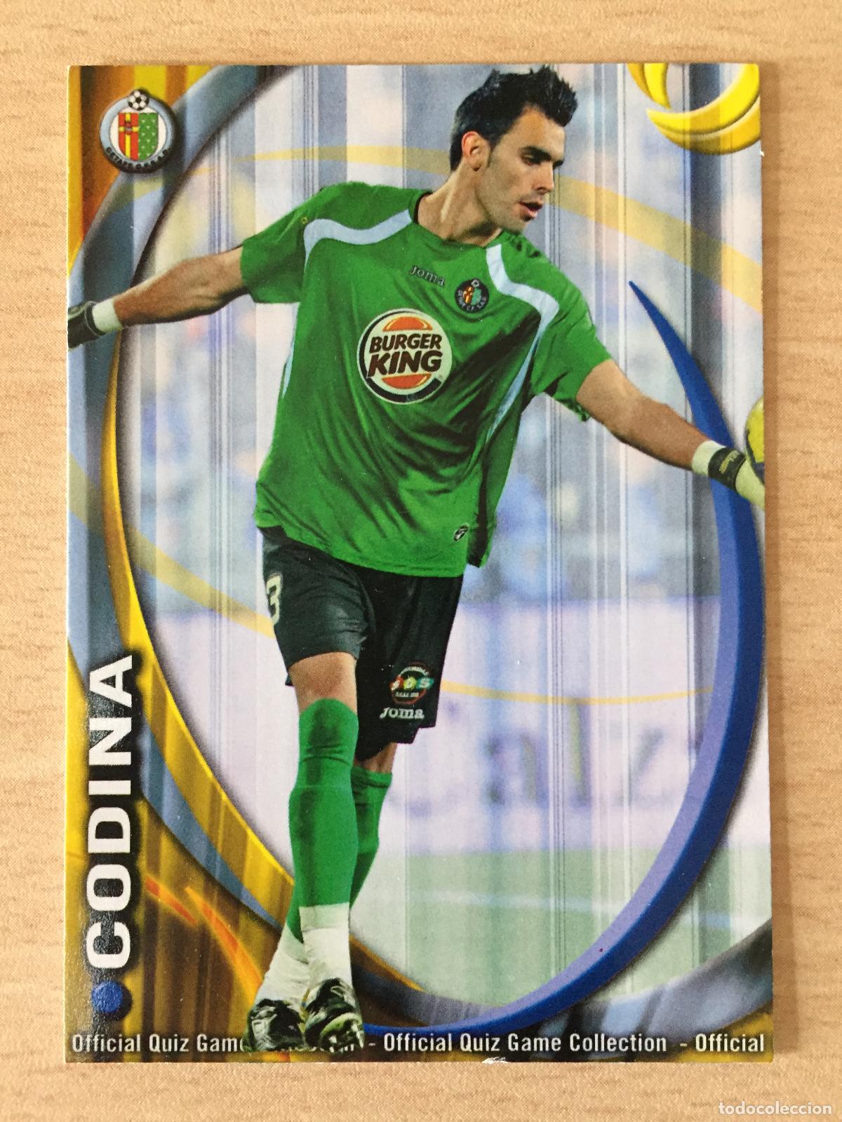 Cromos de f&uacute;tbol: 2010-2011 - 139 CODINA - GETAFE CF - MUNDICROMO - Foto 1