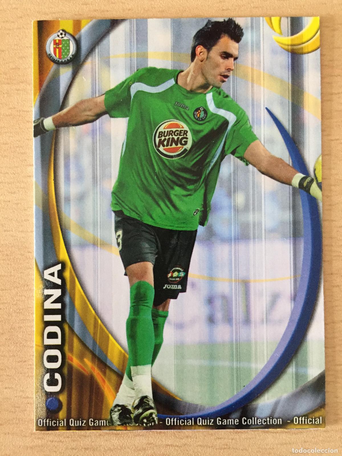 Cromos de f&uacute;tbol: 2010-2011 - 139 CODINA - GETAFE CF - MUNDICROMO - Foto 1