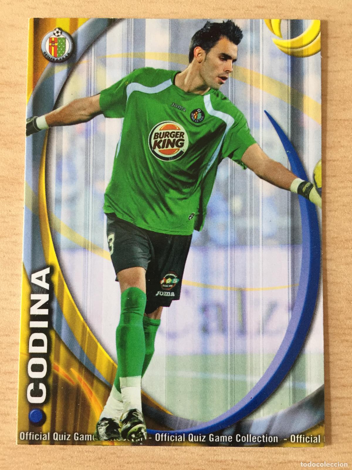 Cromos de f&uacute;tbol: 2010-2011 - 139 CODINA - GETAFE CF - MUNDICROMO - Foto 1