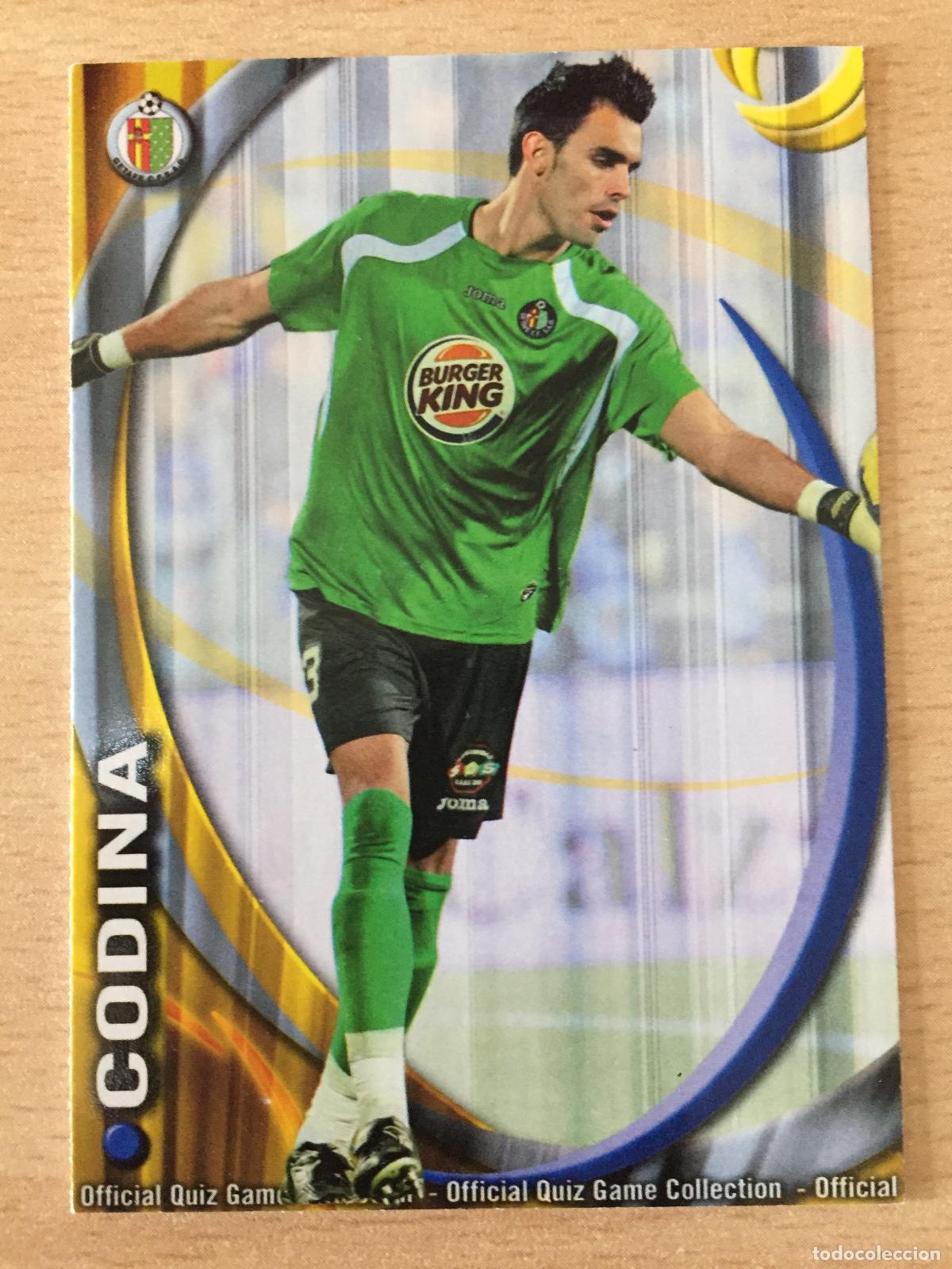 Cromos de f&uacute;tbol: 2010-2011 - 139 CODINA - GETAFE CF - MUNDICROMO - Foto 1