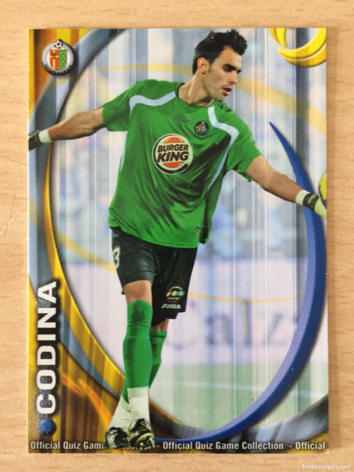 Cromos de f&uacute;tbol: 2010-2011 - 139 CODINA - GETAFE CF - MUNDICROMO - Foto 1