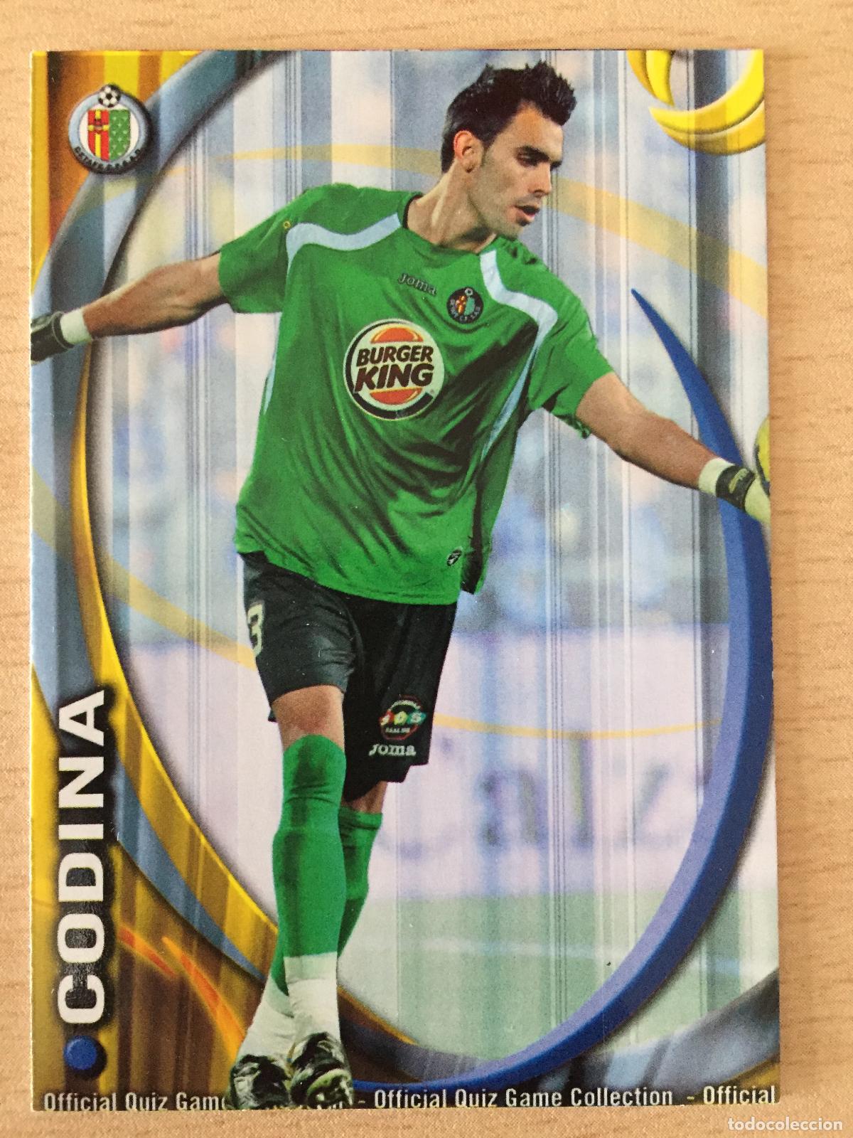 Cromos de f&uacute;tbol: 2010-2011 - 139 CODINA - GETAFE CF - MUNDICROMO - Foto 1