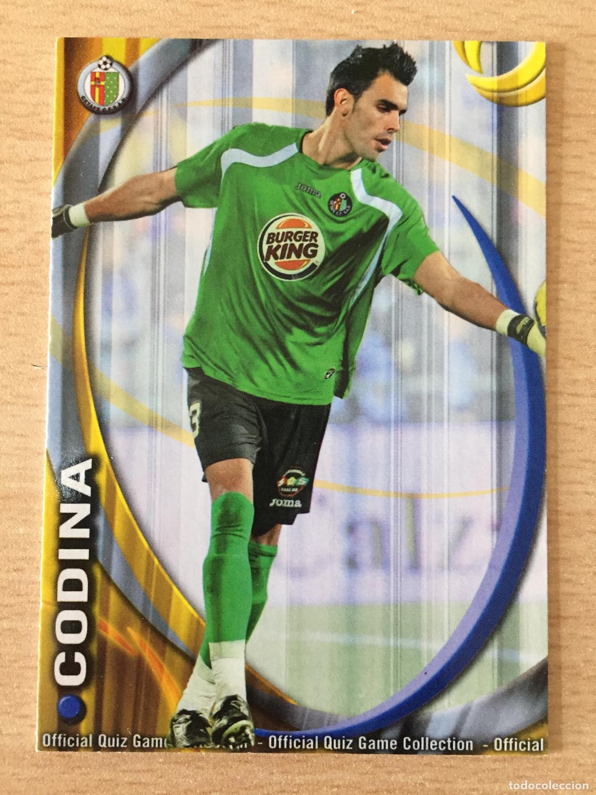 Cromos de f&uacute;tbol: 2010-2011 - 139 CODINA - GETAFE CF - MUNDICROMO - Foto 1