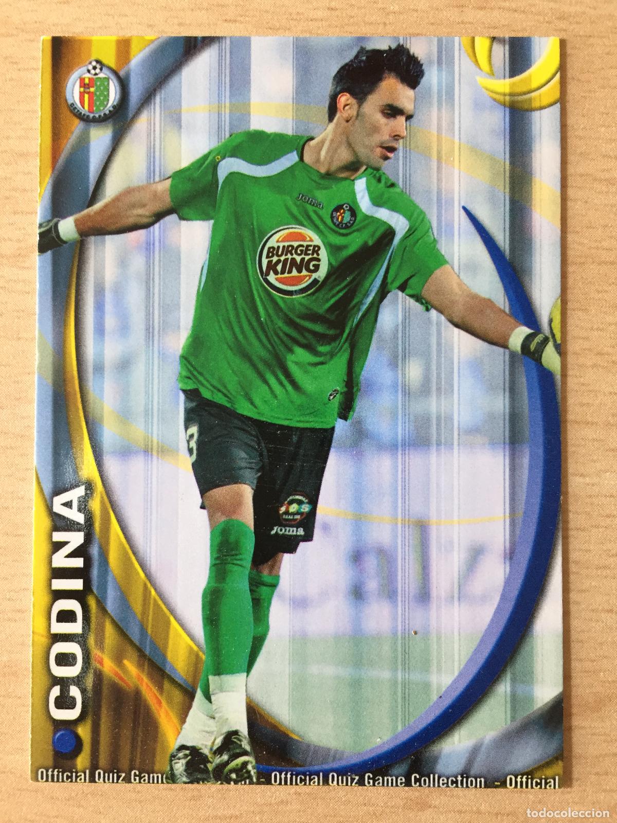 Cromos de f&uacute;tbol: 2010-2011 - 139 CODINA - GETAFE CF - MUNDICROMO - Foto 1