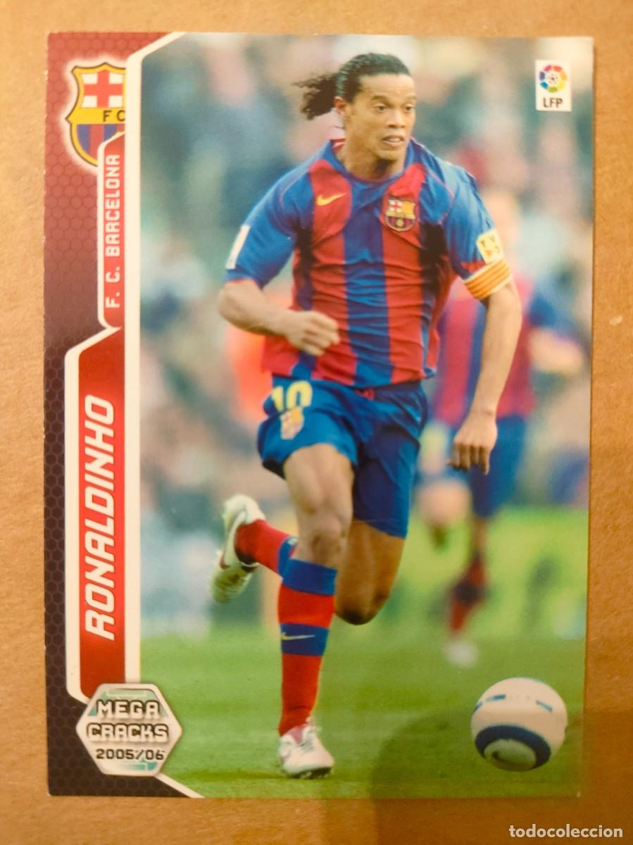 Cromos de f&uacute;tbol: RONALDINHO MEGACRACKS 05 06 - Foto 1