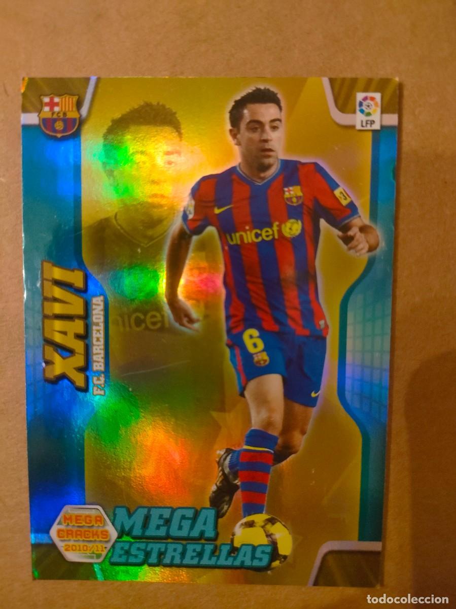 Cromos de f&uacute;tbol: XAVI MEGA ESTRELLAS 10 11 - Foto 1