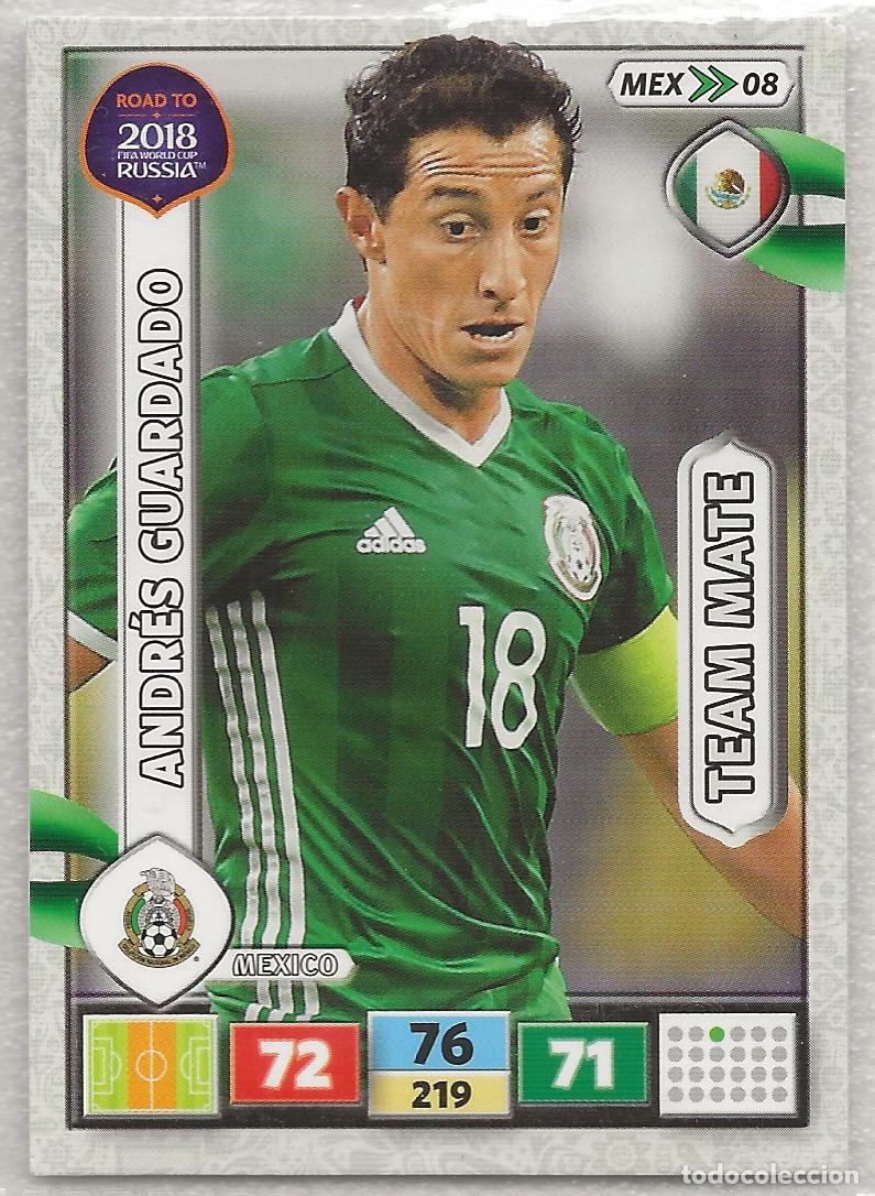 Cromos de F&uacute;tbol: MEX08 Guardado Team Mate Adrenalyn Road to Russia 2018