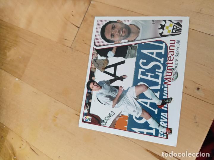 Cromos de f&uacute;tbol: munteanu albacete este 2004 2005 04 05 sin pegar - Foto 1
