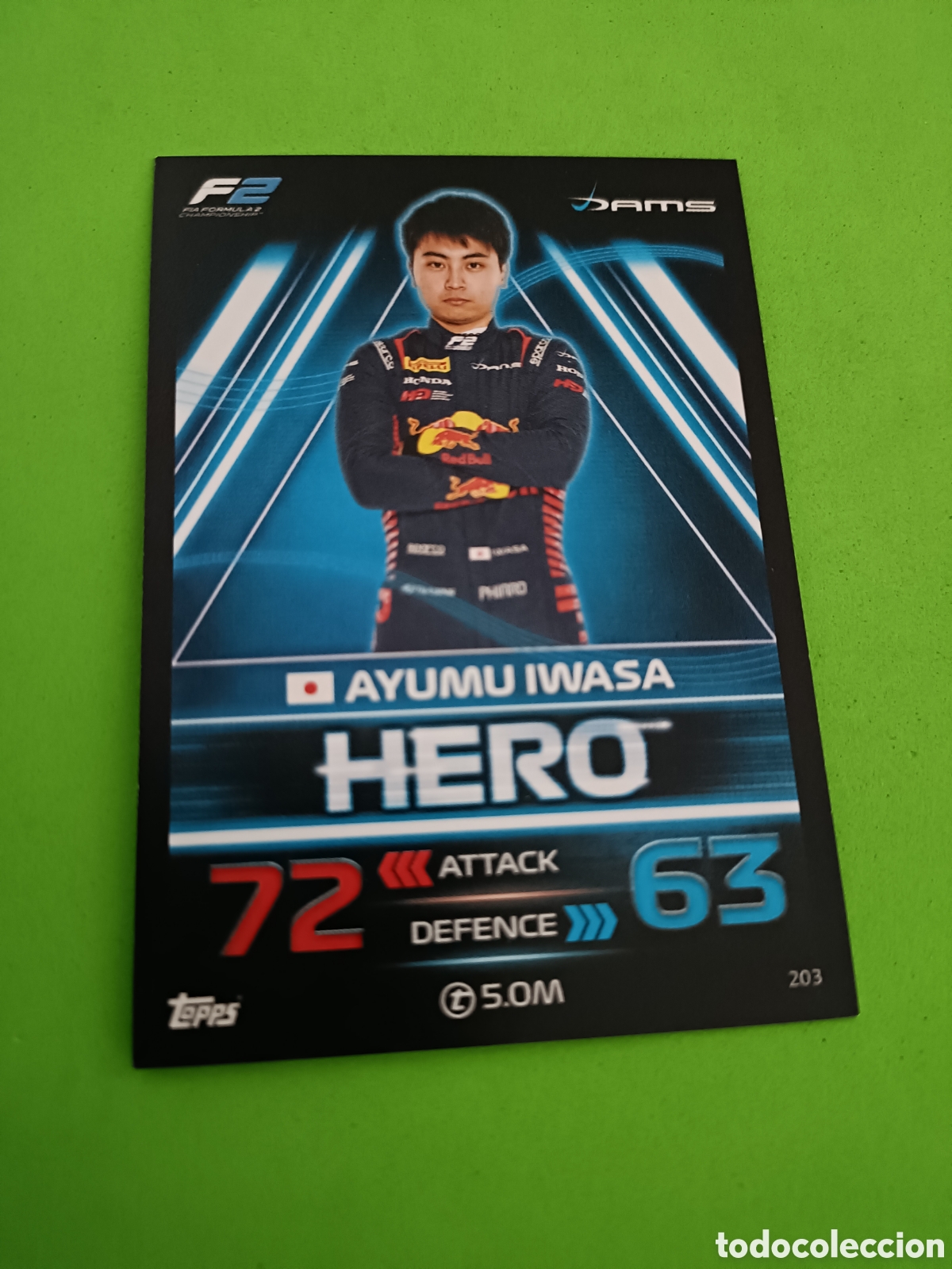 Cromos de F&uacute;tbol: TOPPS FORMULA 1 F1 TURBO MATCH ATTAX 2023 - 203 Iwasa