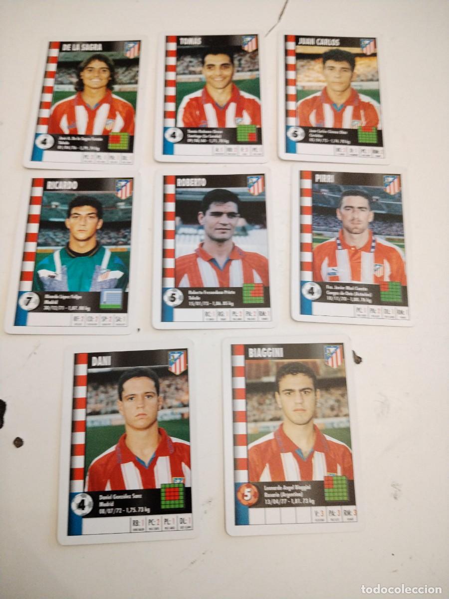 Figurine di Calcio: CROMOS-CARDS - SUPER GOL -MARCA -atletico de madrid- - 1995-96