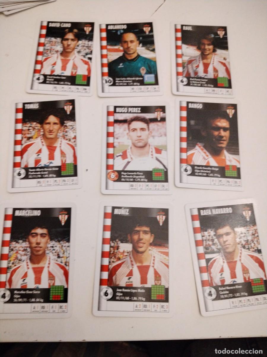 Cromos de f&uacute;tbol: Sporting de Gij&oacute;n-cromos super gol-marca-1995-96