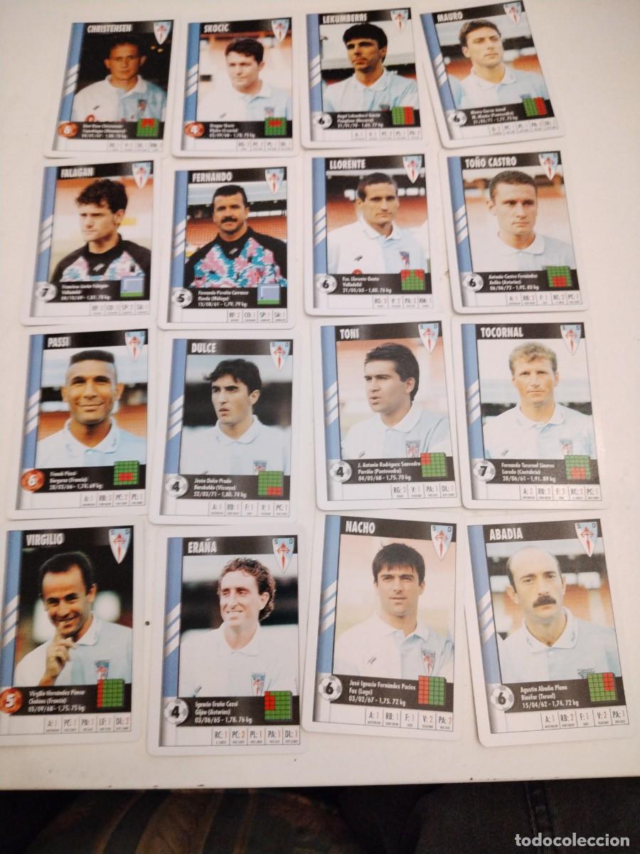 Cromos de f&uacute;tbol: Compostela -super gol - marca-1996 - Foto 1