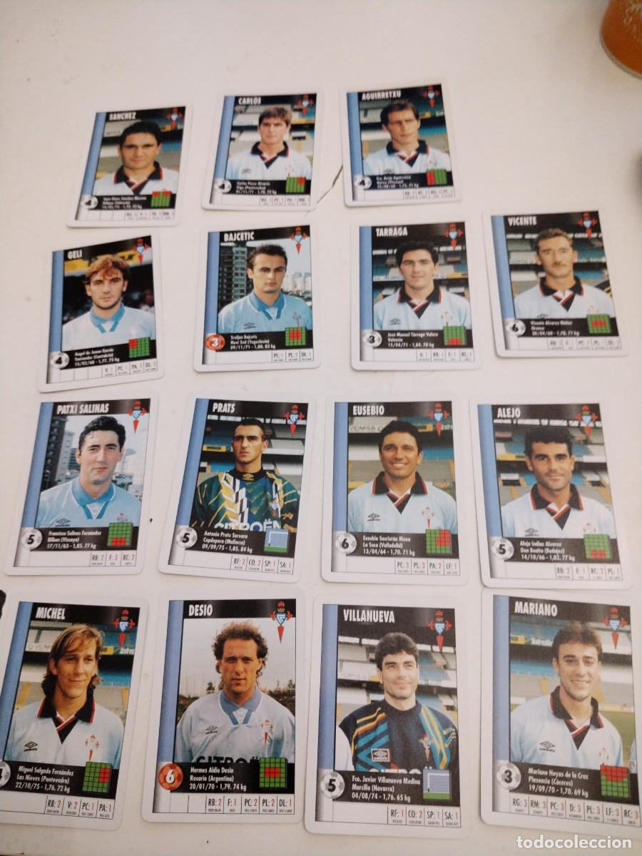Cromos de f&uacute;tbol: Celta de Vigo-supergol-marca-1995/96 - Foto 1