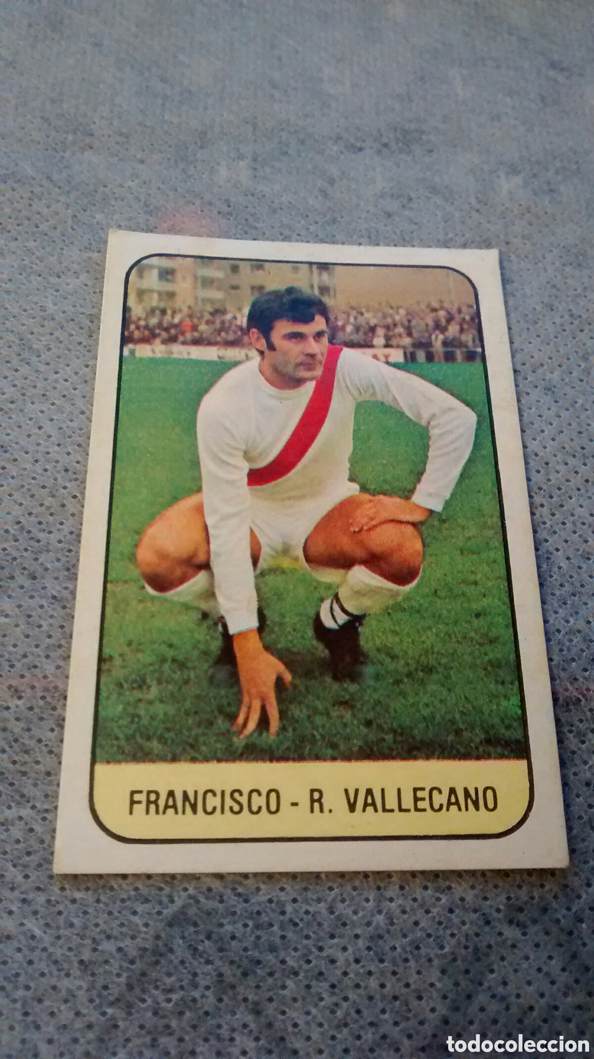 Cromos de f&uacute;tbol: FRANCISCO, RAYO VALLECANO, EDICIONES ESTE 78 79 DESPEGADO - Foto 1