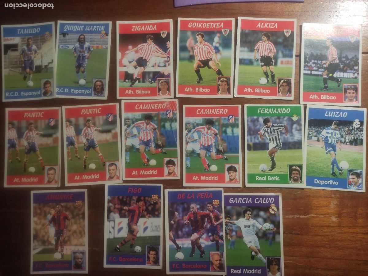 Cromos de F&uacute;tbol: Liga 97/98 Panini 1997 1998