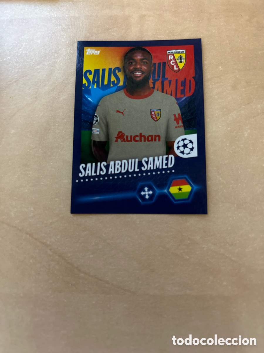 Cromos de F&uacute;tbol: Abdul Samed 396 Lens Topps Stickers 23 24 UEFA Champions League 2023 2024 23/24 2023/24