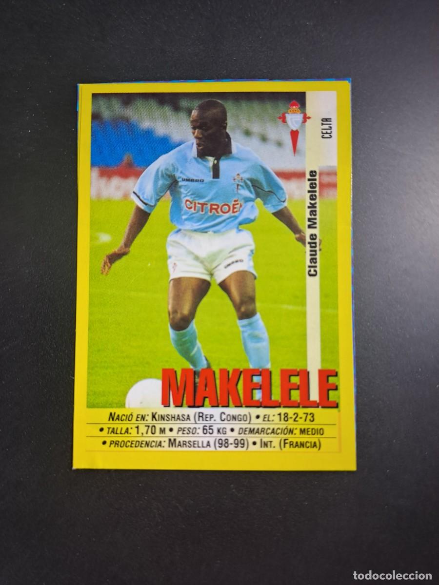 Football Stickers: CROMO MAKELELE 86 CELTA DE VIGO LIGA 1999 2000 99 00 FUTBOL PANINI SPORTS RECORTADO