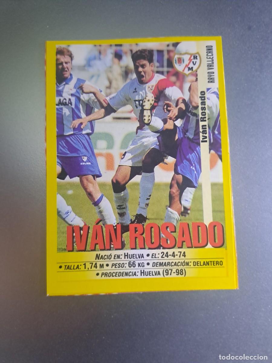 Fu&szlig;ball-Sticker: CROMO IVAN ROSADO 358 RAYO VALLECANO LIGA 1999 2000 99 00 FUTBOL PANINI SPORTS RECORTADO