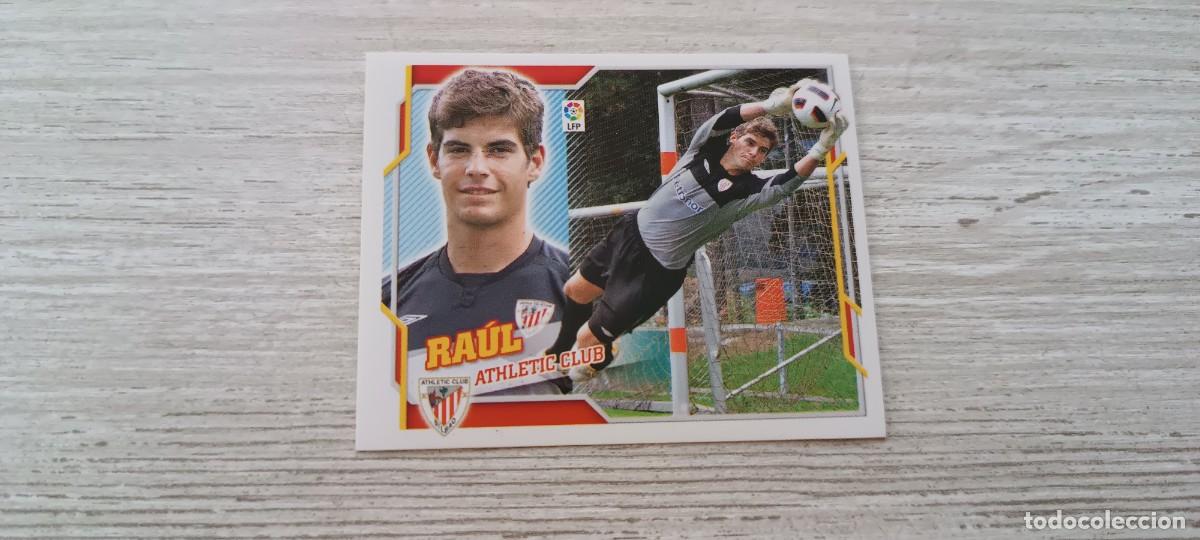 Cromos de f&uacute;tbol: RA&Uacute;L NUNCA PEGADO LIGA ESTE 10 11 2010 2011