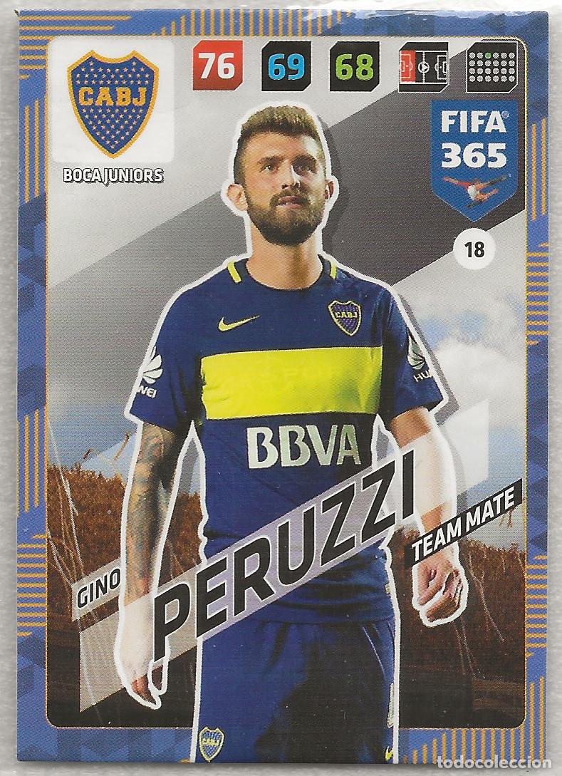 Fu&szlig;ball-Sticker: 18 Peruzzi Team Mate Adrenalyn FIFA 365 17-18