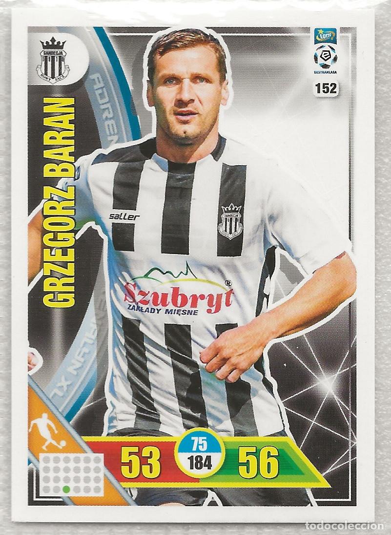 Cromos de f&uacute;tbol: 152 Baran Adrenalyn Ekstraklasa 17-18