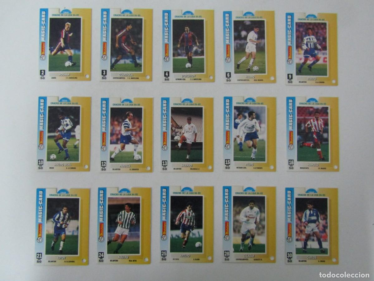 Cromos de F&uacute;tbol: LOTE DE 15 CARTAS MAGIC CARD MATUTANO VARIADAS