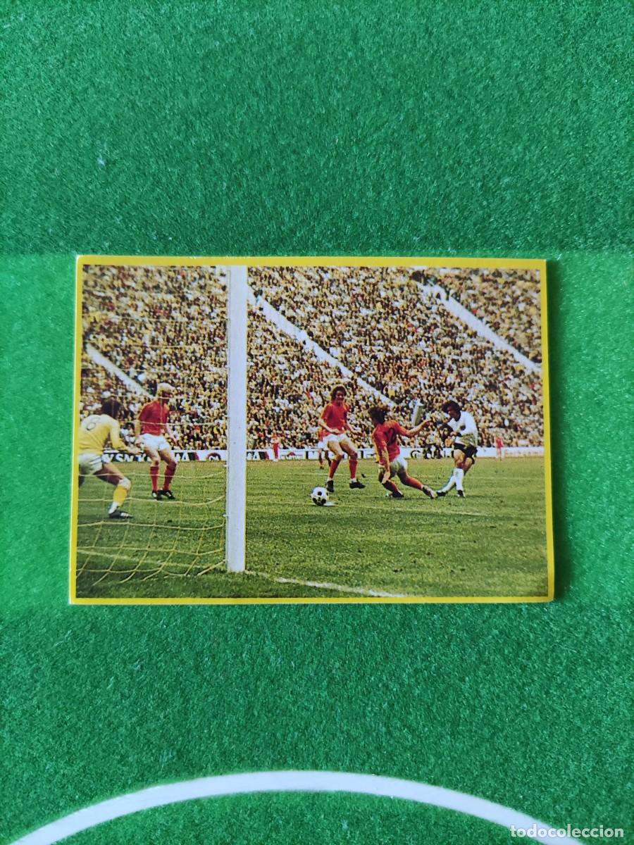 Cromos de F&uacute;tbol: n&deg; 80 Futbol en acci&oacute;n Mundial 82 Danone Nunca Pegado