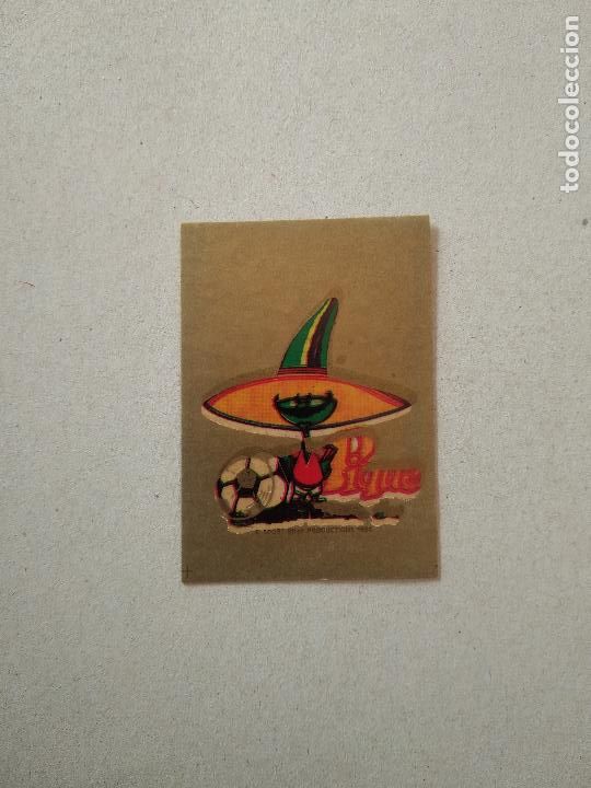 Cromos de F&uacute;tbol: MASCOTA PIQUE MUNDIAL 1986 MEXICO CROMO FUTBOL MUNDIAL 1990 REYAUCA WORLD CUP COPA MUNDO