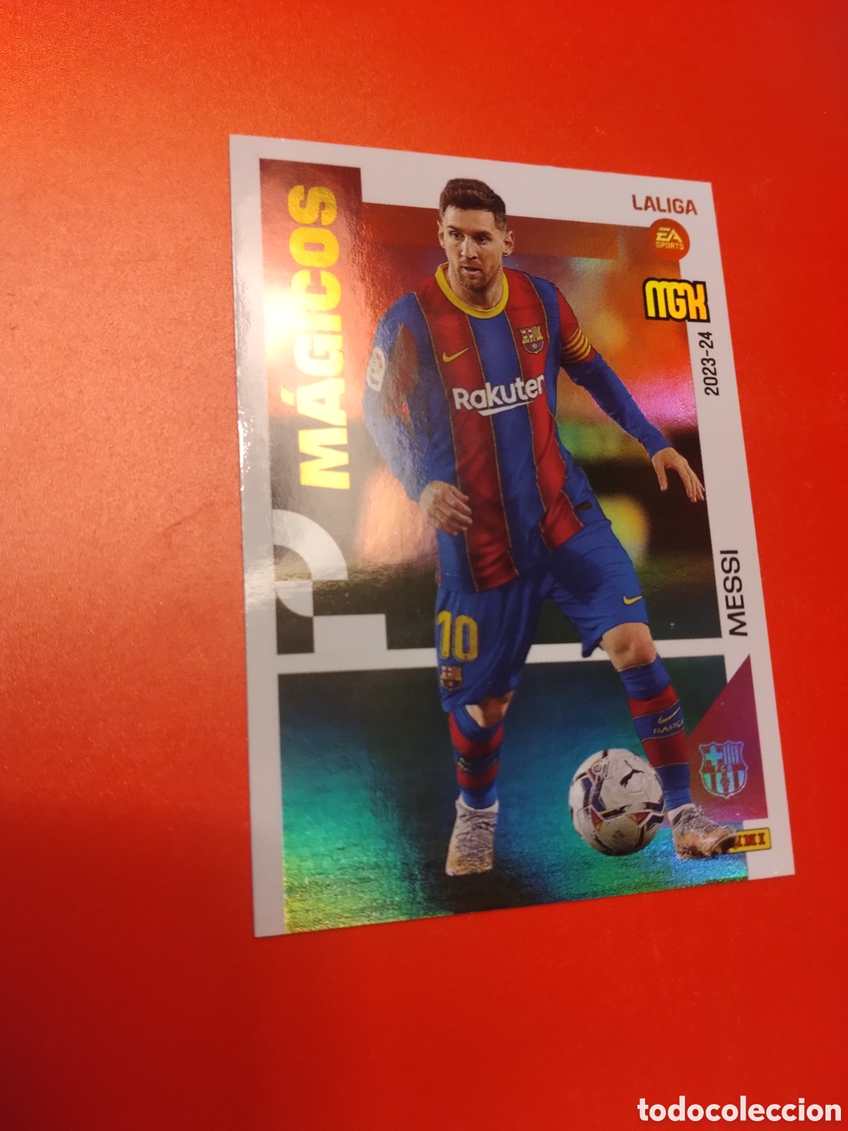 Cromos de f&uacute;tbol: Messi M&aacute;gicos Megacraks 23-24 - Foto 2