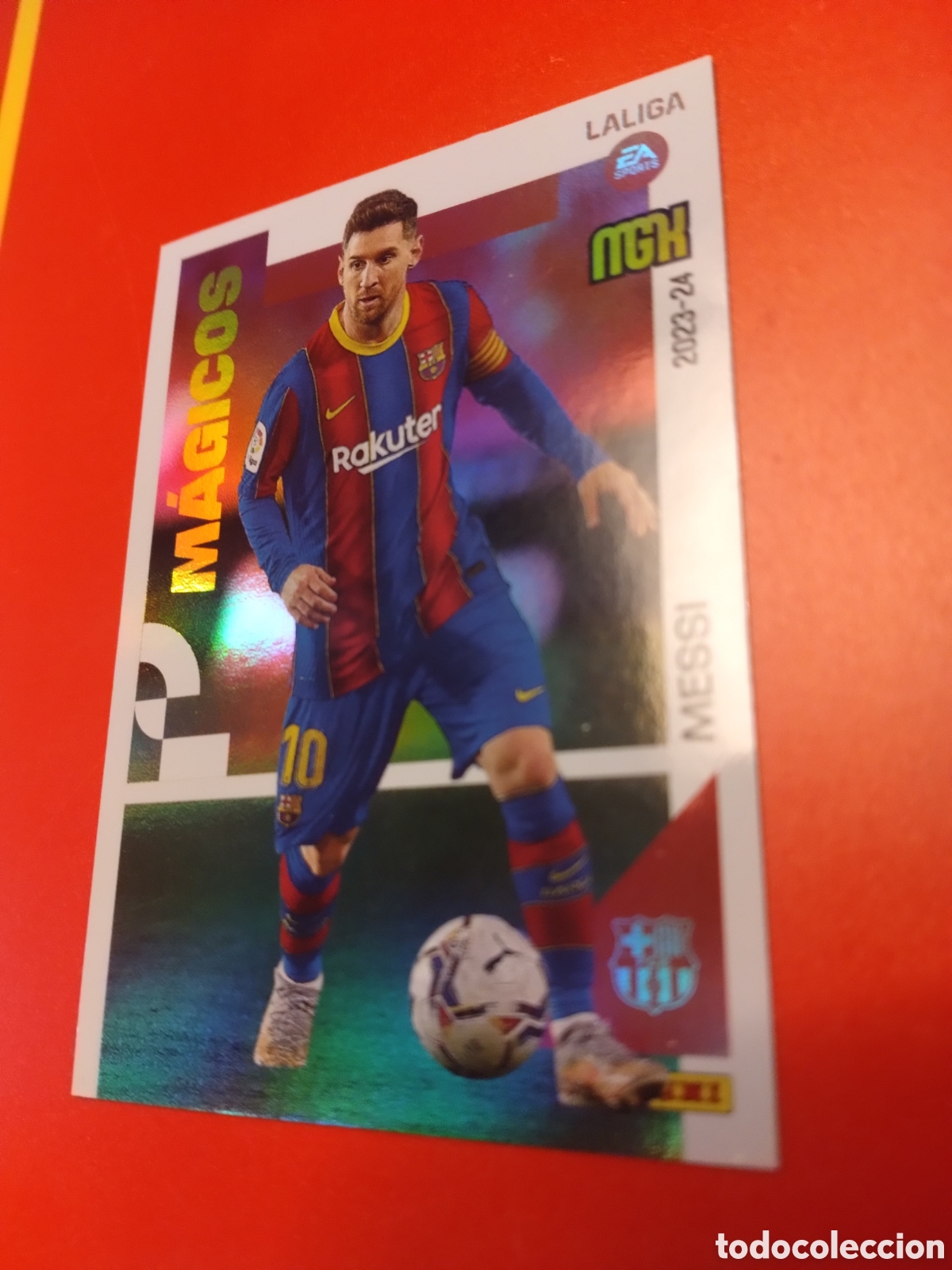 Cromos de f&uacute;tbol: Messi M&aacute;gicos Megacraks 23-24 - Foto 1