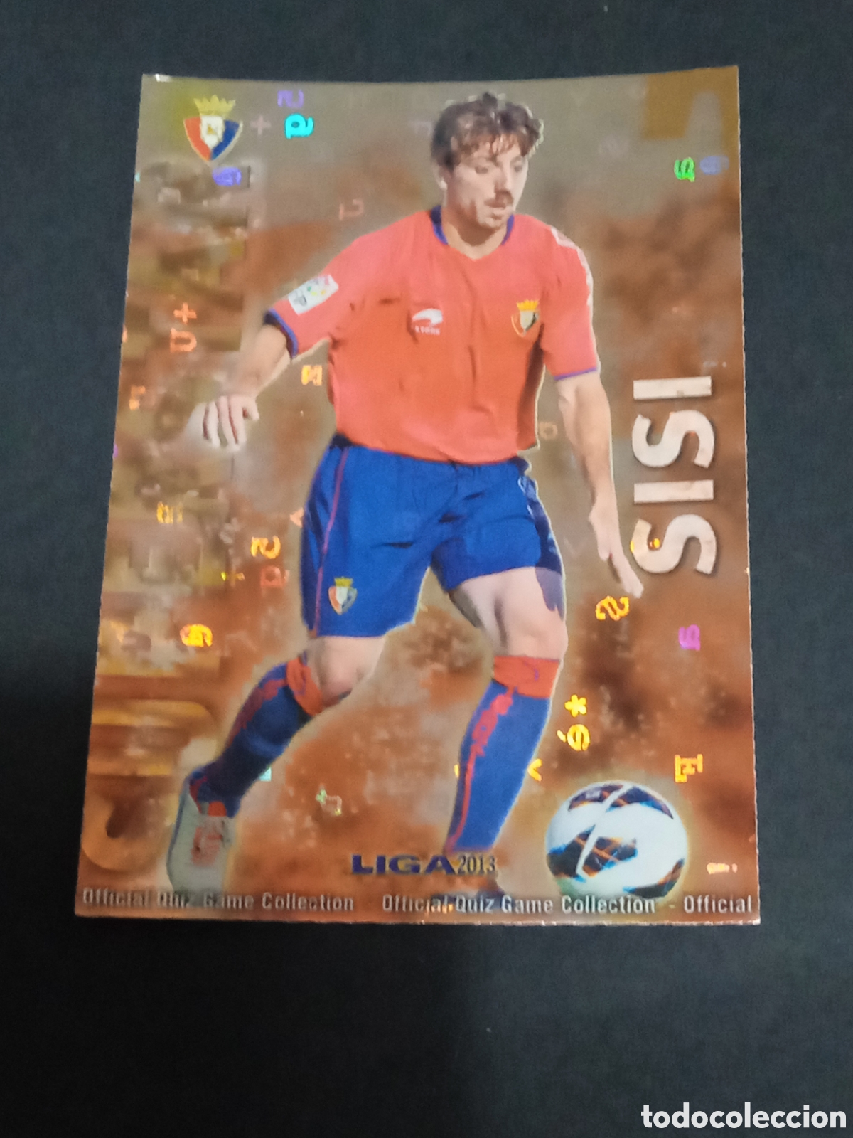 Cromos de f&uacute;tbol: 189 letras SISI OSASUNA - Foto 1