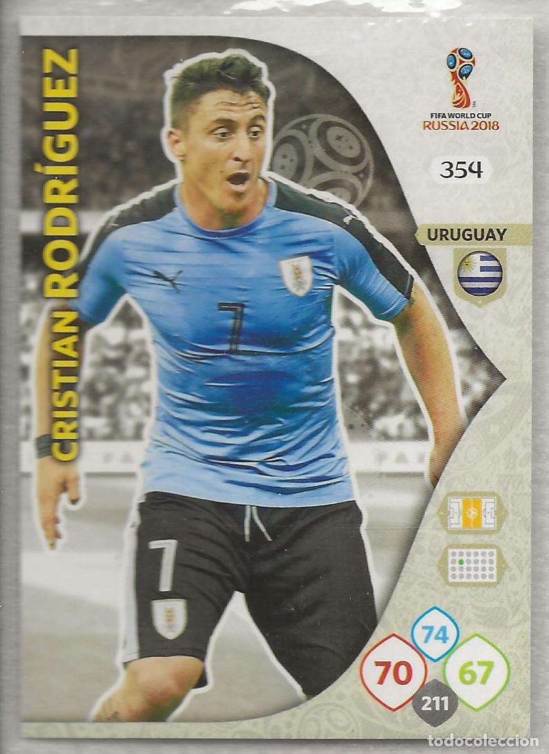 Cromos de F&uacute;tbol: 354 Cristian Rodr&iacute;guez Adrenalyn Mundial 2018 (versi&oacute;n LatAm)