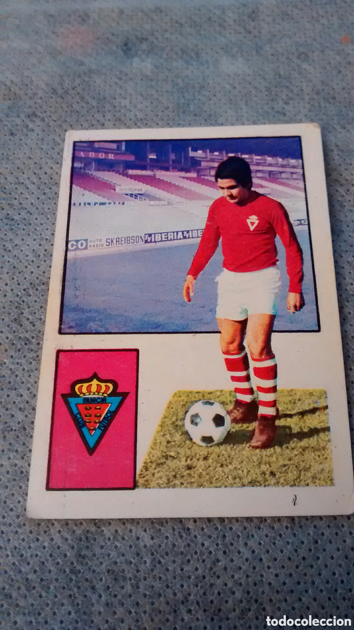 Cromos de f&uacute;tbol: 74 75 FHER, CASCO, MURCIA - Foto 1