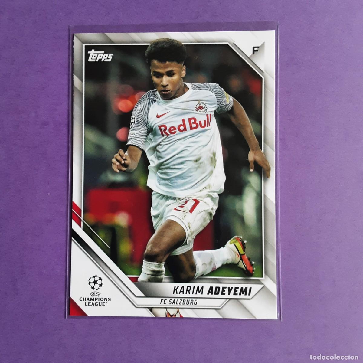 Football Stickers: CARD CHAMPIONS LEAGUE 2021 2022 TOPPS N 119 ADEYEMI SALZBURG