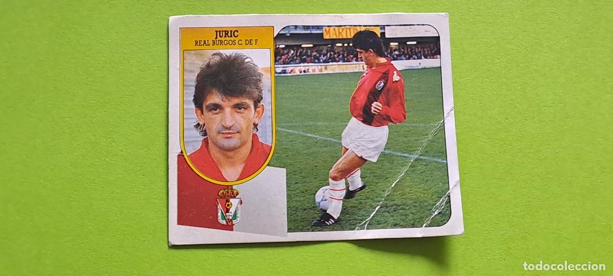 Fu&szlig;ball-Sticker: JURIC BURGOS ESTE 91 92 1991 1992 RECUPERADO