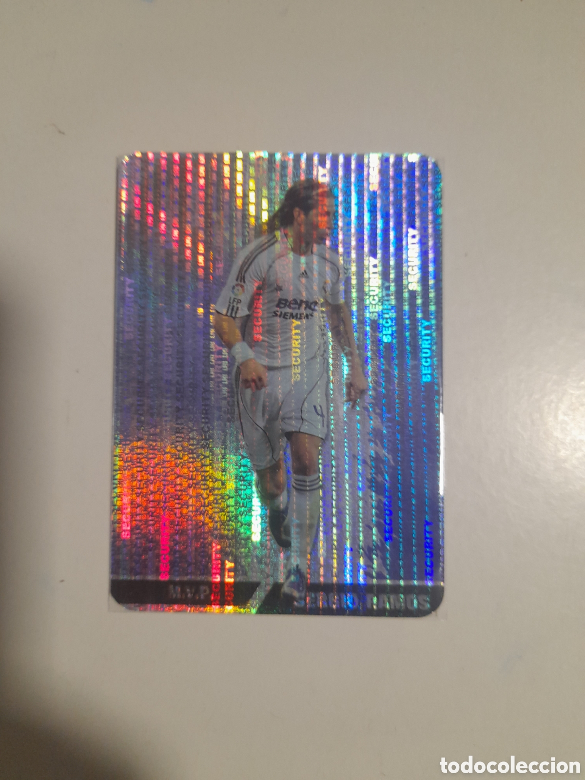 Cromos de f&uacute;tbol: N&deg;541 Sergio Ramos Security Vertical 2007/2008 - Foto 1