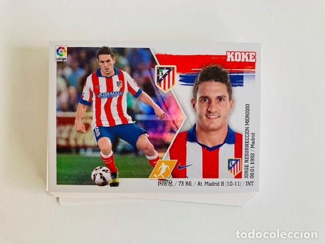 Cromos de f&uacute;tbol: LOTE 47 CROMOS 2013-14 ESTE PANINI NUNCA PEGADOS NI REPETIDOS