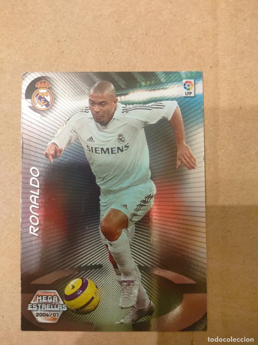 Cromos de f&uacute;tbol: RONALDO MEGACRACKS 06 07 megaestrellas - Foto 1