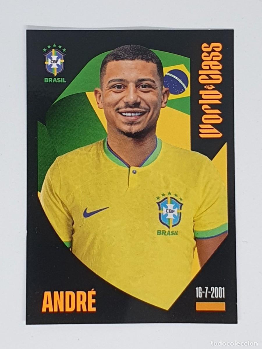 Cromos de f&uacute;tbol: #47 ANDR&Eacute; (Brazil) - PANINI World Class 2024 - Foto 1