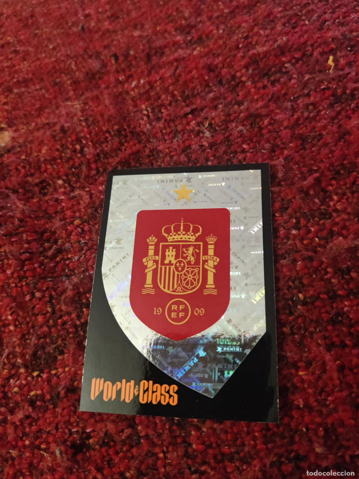 34 españa escudo world class panini 2024 24 sin - Compra venta en  todocoleccion