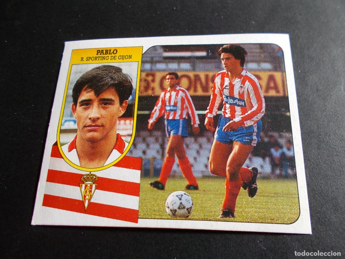 Cromos de f&uacute;tbol: ESTE 91-92 PABLO SPORTING SIN PEGAR - Foto 1