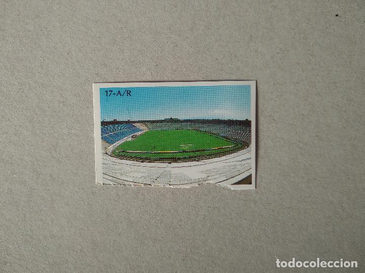 Fu&szlig;ball-Sticker: 17 CAMPO ESTADIO CUAUHTEMOC CROMO FUTBOL MUNDIAL 1986 REYAUCA WORLD CUP COPA MUNDO