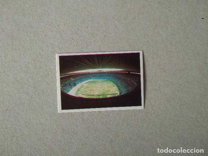Cromos de F&uacute;tbol: 22 CAMPO ESTADIO JALISCO CROMO FUTBOL MUNDIAL 1986 REYAUCA WORLD CUP COPA MUNDO