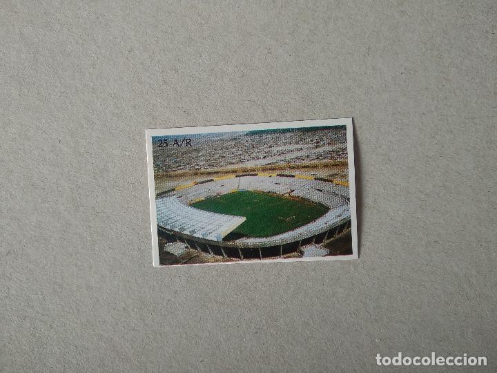 Cromos de F&uacute;tbol: 25 CAMPO ESTADIO NEZA CROMO FUTBOL MUNDIAL 1986 REYAUCA WORLD CUP COPA MUNDO