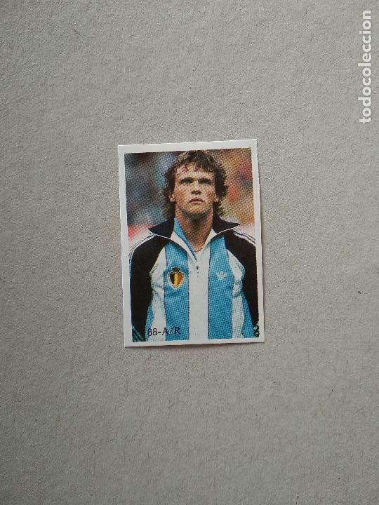 Cromos de F&uacute;tbol: 88 FRANK VERCAUTEREN B&Eacute;LGICA CROMO FUTBOL MUNDIAL 1986 REYAUCA WORLD CUP COPA MUNDO