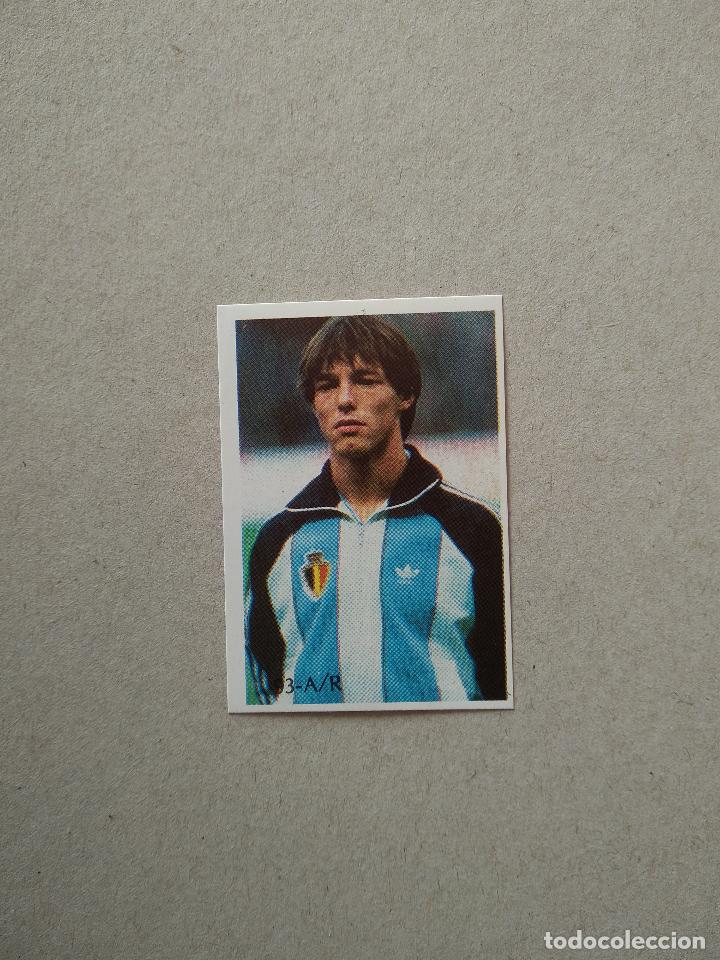 Cromos de F&uacute;tbol: 93 NICO CLAESEN B&Eacute;LGICA CROMO FUTBOL MUNDIAL 1986 REYAUCA WORLD CUP COPA MUNDO