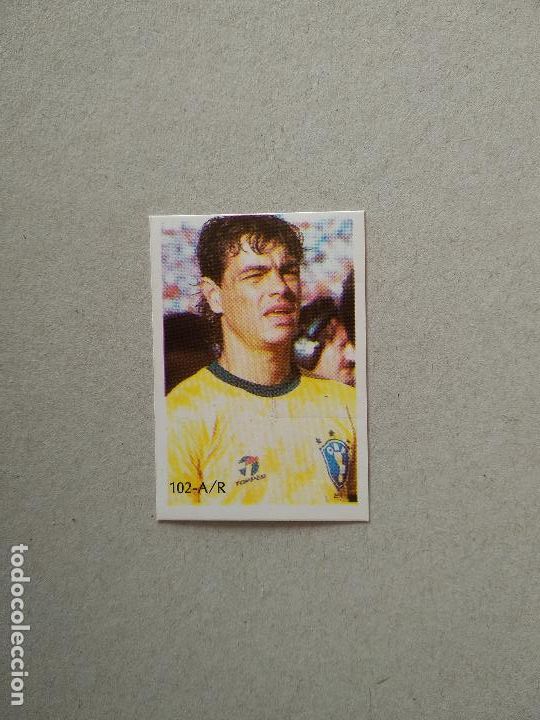 Fu&szlig;ball-Sticker: 102 EDINHO NAZARETH FILHO BRASIL CROMO FUTBOL MUNDIAL 1986 REYAUCA WORLD CUP COPA MUNDO