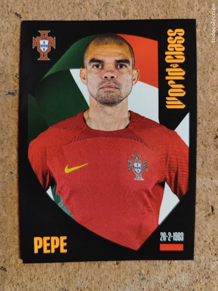 Cromos de F&uacute;tbol: WORLD CLASS 2024 STICKER PEPE PORTUGAL #P5 PANINI THE GAME CHANGERS