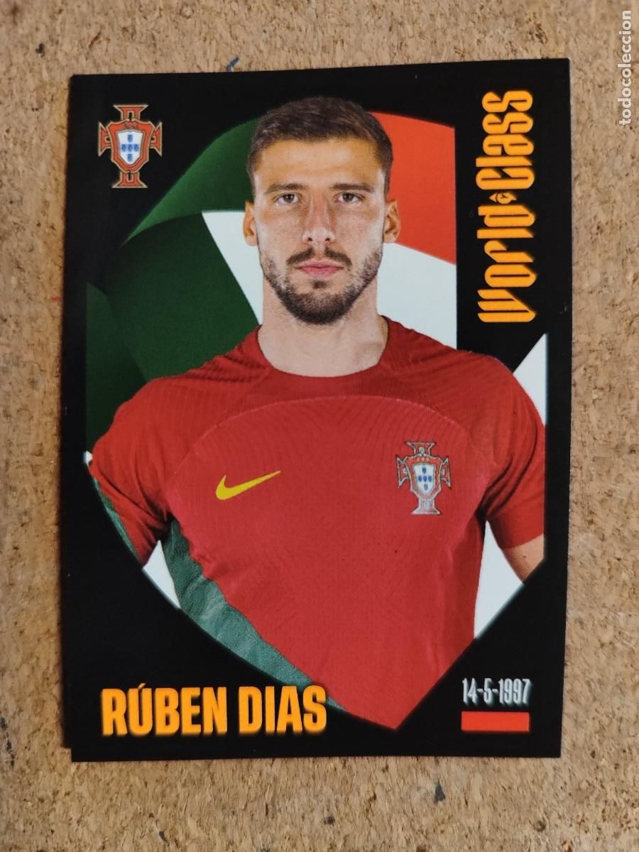 Cromos de F&uacute;tbol: WORLD CLASS 2024 STICKER RUBEN DIAS PORTUGAL #P6 PANINI THE GAME CHANGERS
