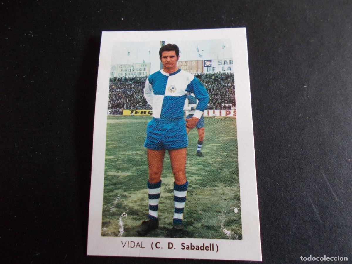 Cromos de f&uacute;tbol: FHER 1970 VIDAL SABADELL SIN PEGAR - Foto 1